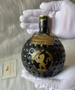 Scotch Whisky Old St Andrews 21 Year Black Golf Ball (1)