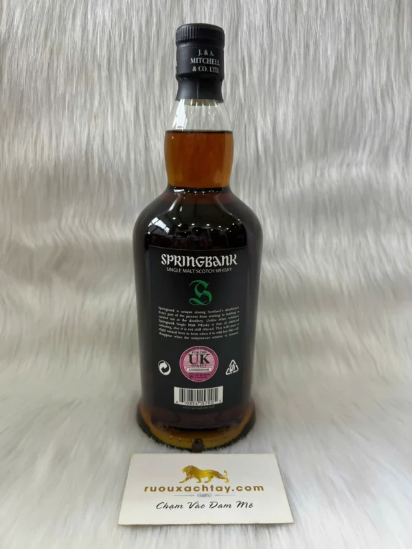 Springbank 15 Years Campbeltown Single Malt Scotch Whisky (2)