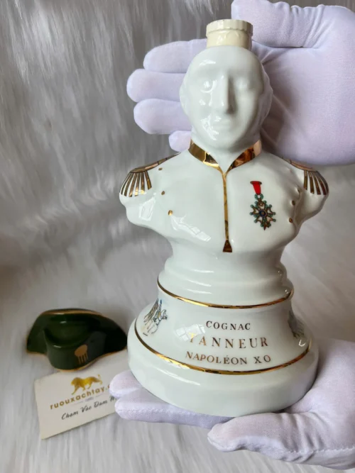 Tanneur Napoleon XO Cognac Limoges Figural Decanter (1)
