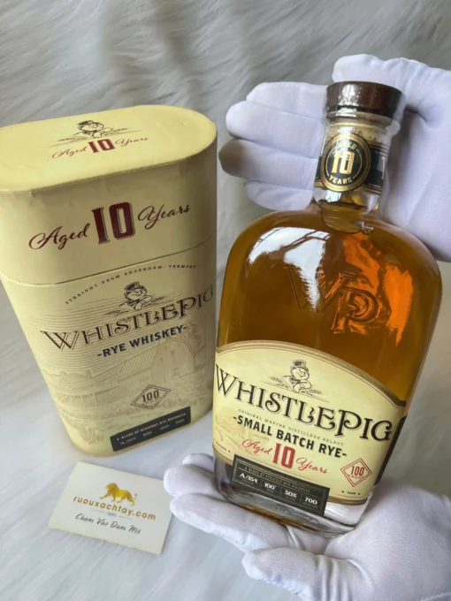 Whistle Pig 10yr Small Batch Rye Whiskey (1)