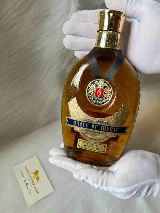 1964 Schenley Order Of Merit 15YO Blended Canadian Whisky (1)