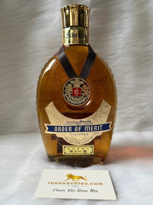 1964 Schenley Order Of Merit 15YO Blended Canadian Whisky 6 1964 Schenley Order Of Merit 15YO Blended Canadian Whisky (4)