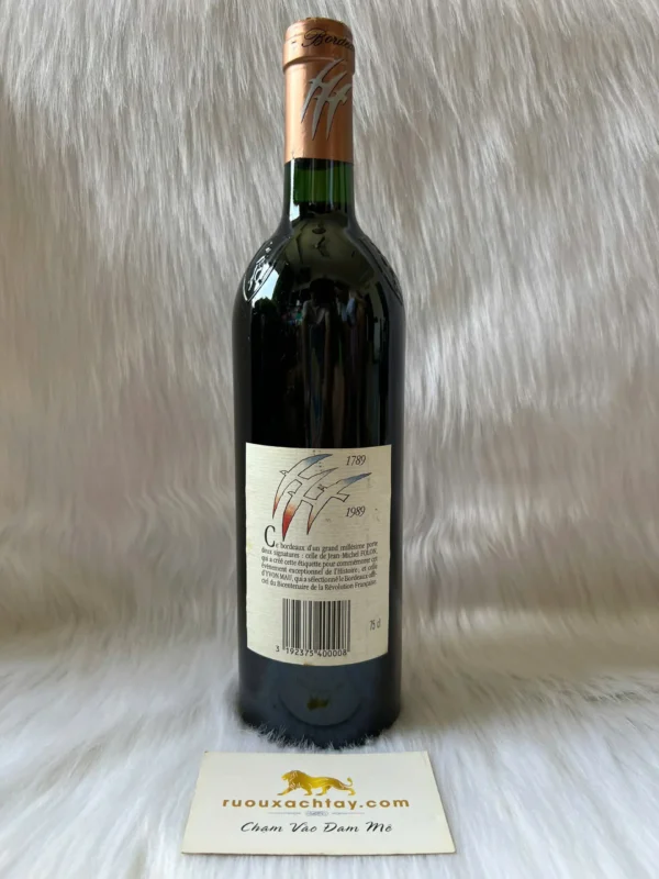 1986 Yvon Mau The Bicentennial Bordeaux Commemorating The French Revolution (2)