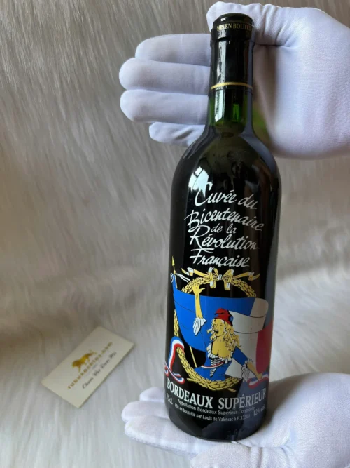 1989 Bordeaux Superieur Cuvee Du Bicentenaire De La Revolution Francaise Ver1 (1)