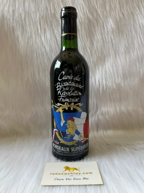 1989 Bordeaux Superieur Cuvee Du Bicentenaire De La Revolution Francaise Ver1 (3)