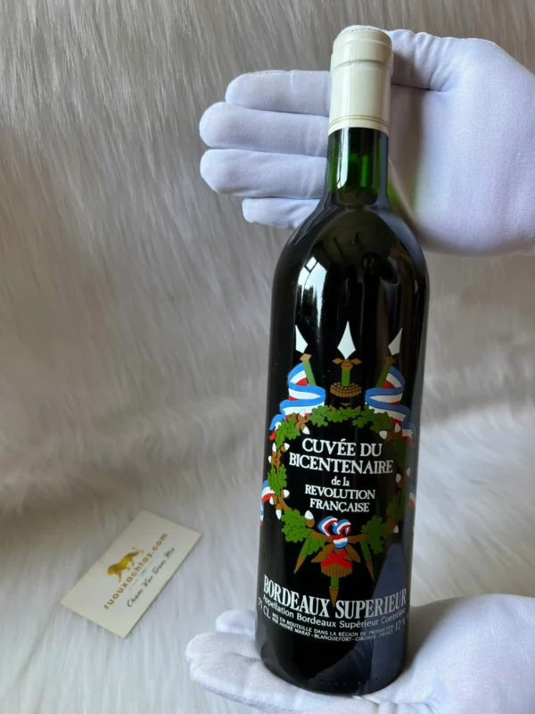1989 Bordeaux Superieur Cuvee Du Bicentenaire De La Revolution Francaise Ver2 (2)