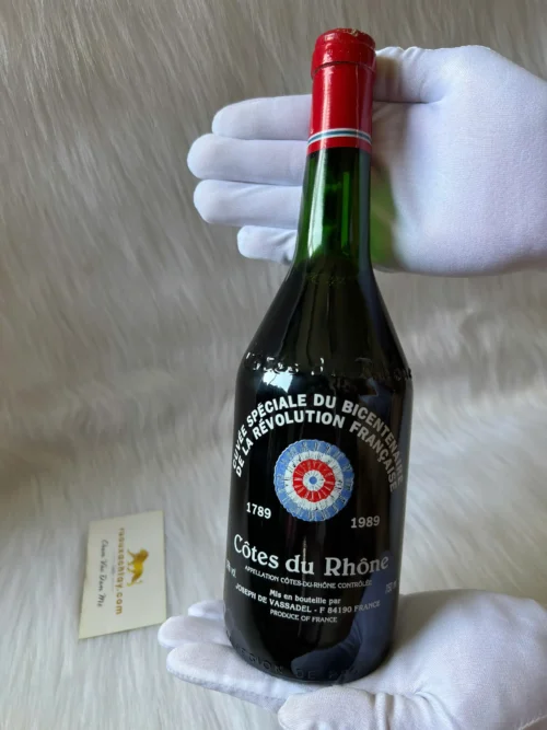 1989 Cote Du Rhone Cuvee Du Bicentenaire De La Revolution Francaise (1)
