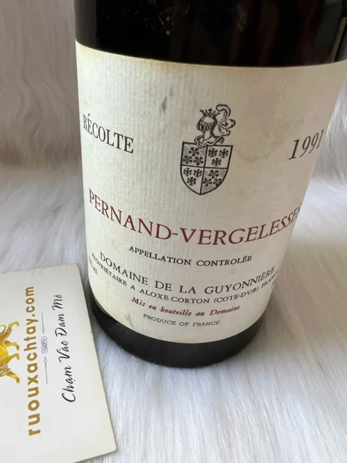 1991 Pernand Vergelesses Domaine De La Guyonniere 5 1991 Pernand Vergelesses Domaine De La Guyonniere (2)