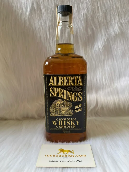 Alberta Springs Old Time Canadian Whisky 1978 (2)