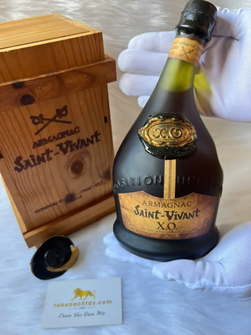 Armagnac Saint Vivant XO (Wooden Box) (1)