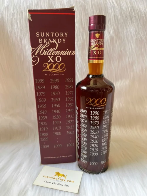 Brandy XO Suntory Millennium 2000 (2)
