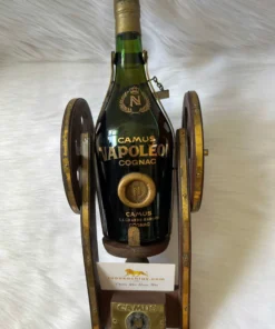 Cognac Camus Napoleon Canon Base Thuỷ Tinh Xanh Bóng (2)