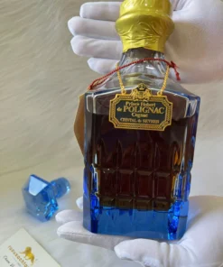 Cognac Fine Champagne Prince Hubert de Polignac Blue Crystal (1)