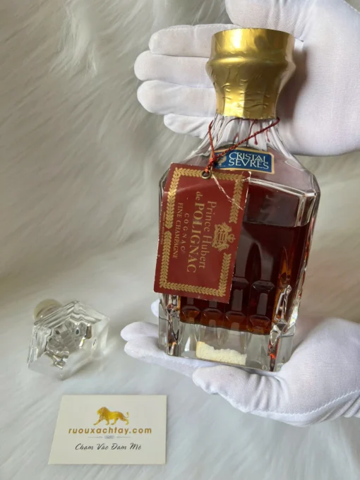 Cognac Fine Champagne Prince Hubert de Polignac Clear Crystal (1)
