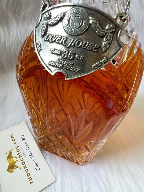 Deluxe Scotch Whisky Inver House 35yo Crystal Decanter 5 Deluxe Scotch Whisky Inver House 35yo Crystal Decanter (3)