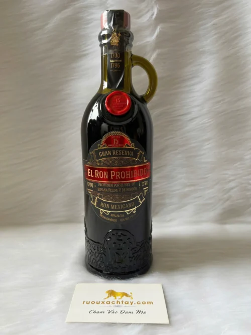 El Ron Prohibido Solera Gran Reserva Rum 70cl (3)