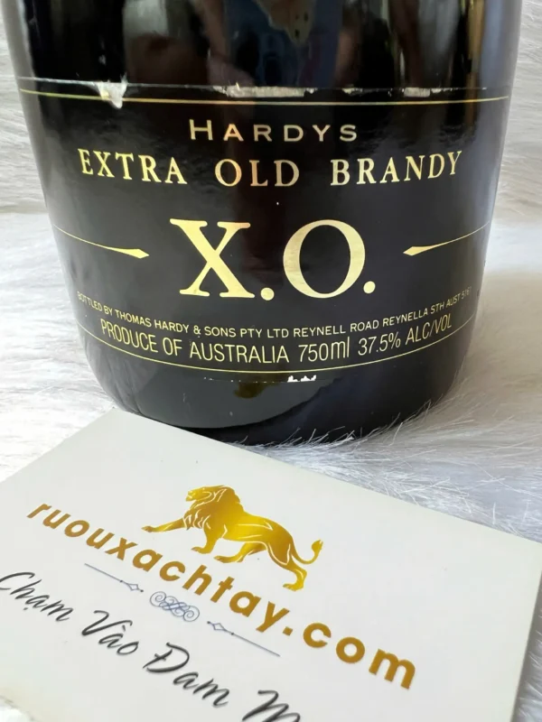 Extra Old Brandy Hardys XO (2)