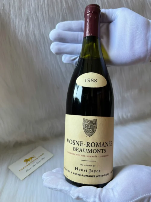 Henri Jayer Vosne Romanee Beaumonts 1988 (1)