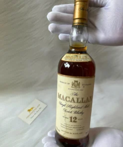 Macallan 12 Years old Sherry Oak Old Label Distillery Bottling 2000s (1)