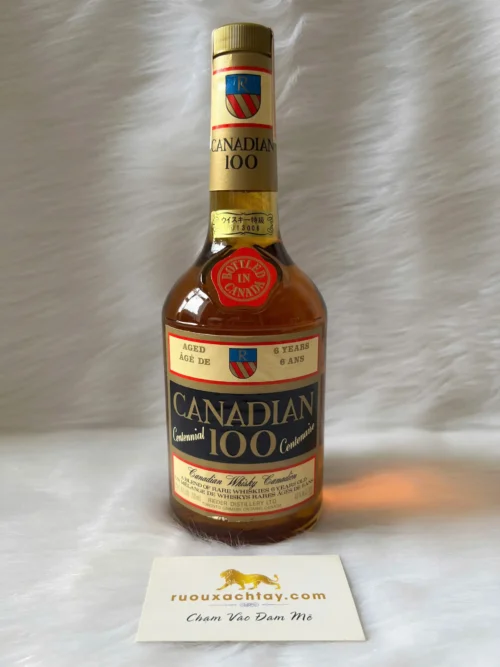 Rieder Canadian 100 Centennial 6YO Blended Canadian Whiskey Bottled 1978 5 Rieder Canadian 100 Centennial 6YO Blended Canadian Whiskey Bottled 1978 (3)