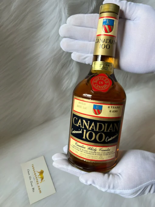 Rieder Canadian 100 Centennial 6YO Blended Canadian Whiskey Bottled 1978 (5)