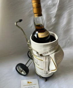 Rượu Và Xe Đẩy Túi Golf Màu Trắng (1)