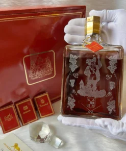 Sempe Armagnac Baccarat Decanter with Hermes Collaboration (1980)