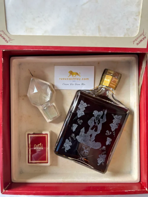 Sempe Armagnac Baccarat Decanter with Hermes Collaboration (1981)