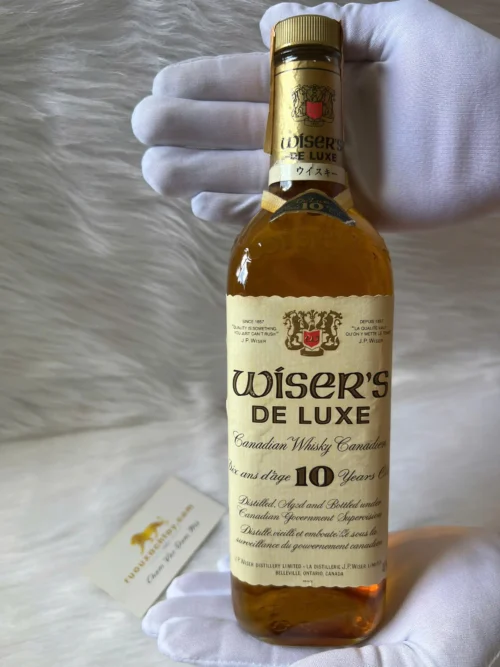 Wiser 10YO Blended Canadian Whisky 1981 (1)