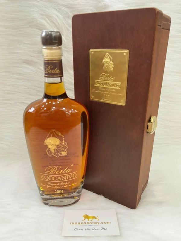 Berta Roccanivo Grappa di Barbera 2001 (3)