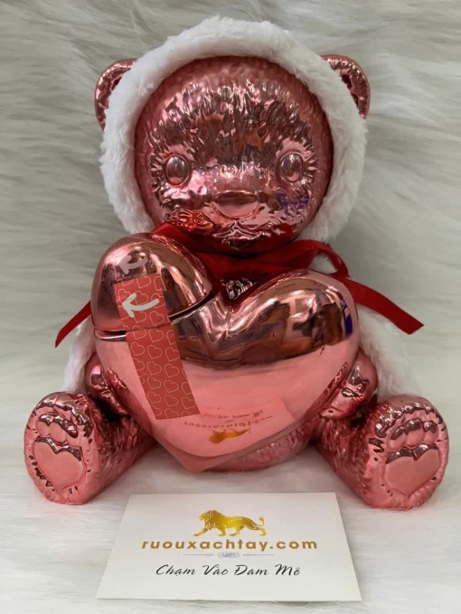 Brandy Teddy Decanter Baby Doll Santa Rose (1)
