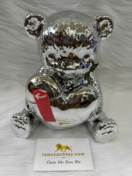 Brandy Teddy Decanter Teddy Platinum (1)