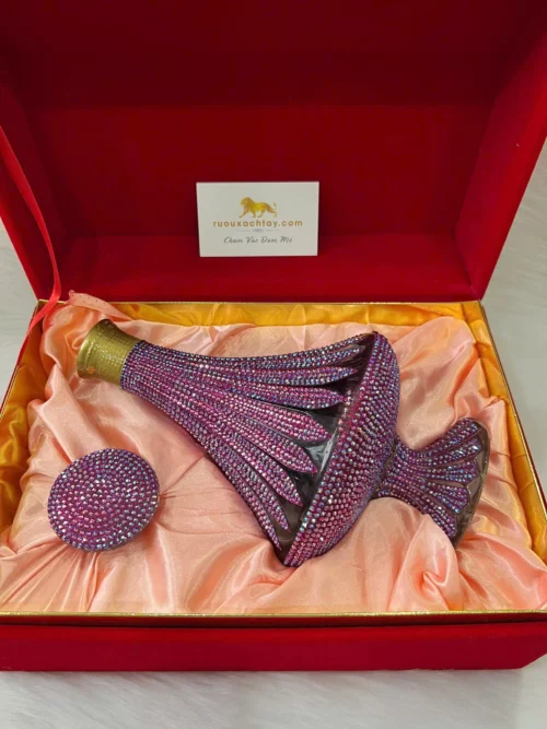 Crownvine K9 Tradition Style AB Siam Purple Swarovski (3)