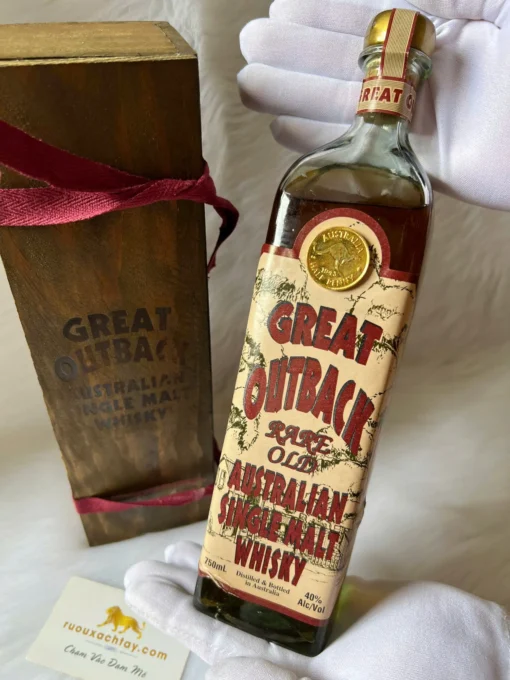 Great Outback Rare Old Australian Single Malt Whisky 750ml 1990s (1)