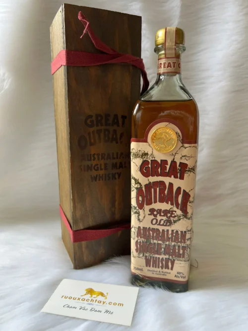 Great Outback Rare Old Australian Single Malt Whisky 750ml 1990s (3)