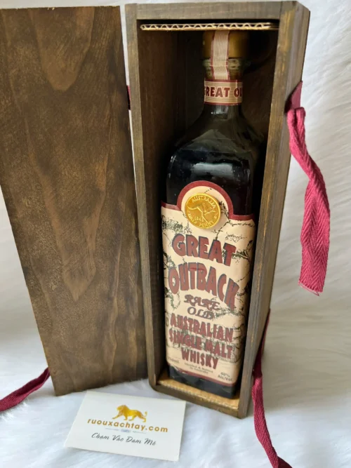 Great Outback Rare Old Australian Single Malt Whisky 750ml 1990s (4)