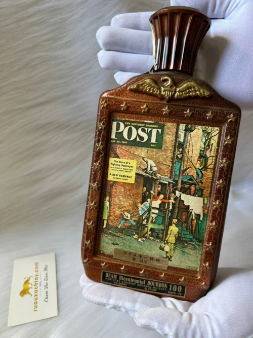 Jim Beam Bicentennial The Saturday Evening Post Returning Soldier (1)