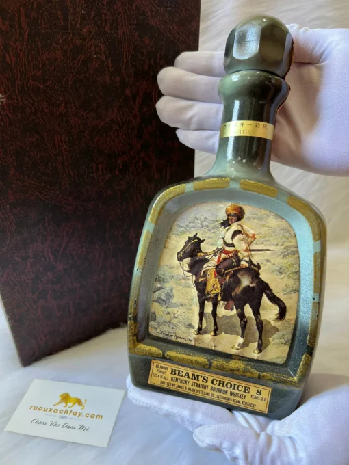 Jim Beam Choice Collector's Edition Volume XV 1902 The Indian Trapper (1)