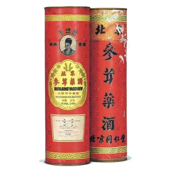 Rượu Cao Hổ Tong Ren Tang Đồng Nhân Đường 10 Rượu thuốc nấm nhân sâm Li Shizhen