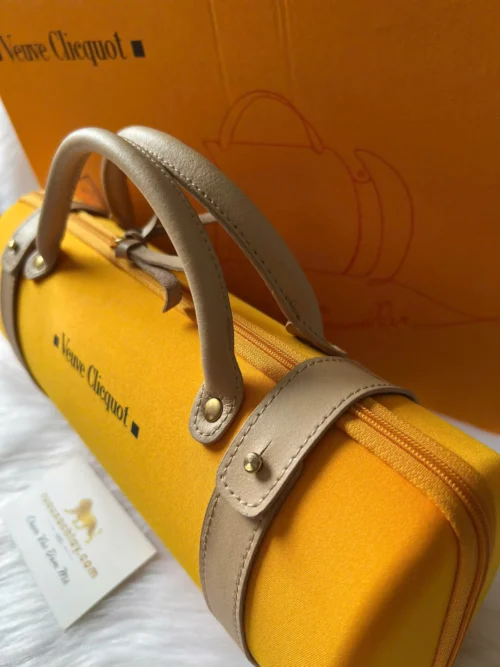 Veuve Clicquot Orange Traveller Champagne Carry Case Holder (3)