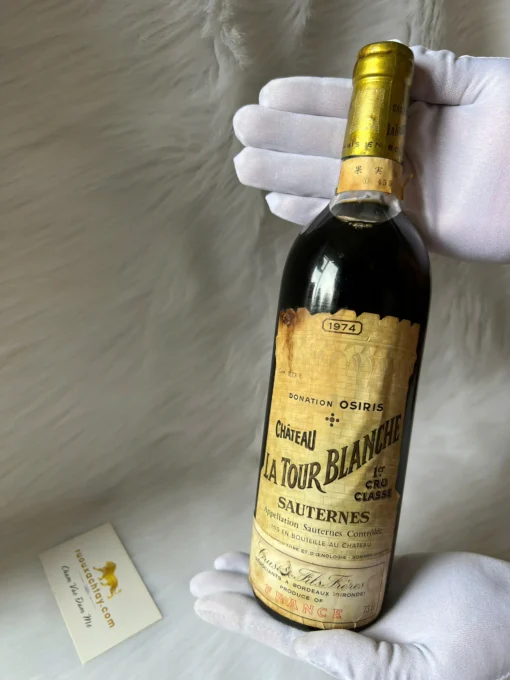 1974 Chateau La Tour Blanche Sauternes 1er Grand Cru Classe (1)
