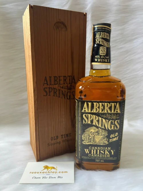 1975 Alberta Springs Old Time Canadian Whisky 6 1975 Alberta Springs Old Time Canadian Whisky (3)