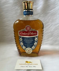 1980 Schenley Order Of Merit 12YO Blended Canadian Whisky (2)