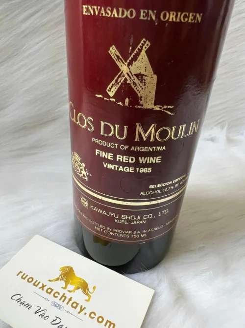 1985 Clos du Moulin Fine Red Wine (2)