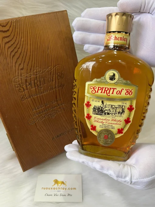 1986 Spirit of 86 Canadian Whisky 18 Year Old (1)