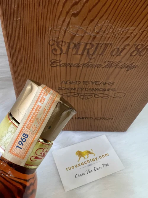 1986 Spirit of 86 Canadian Whisky 18 Year Old (3)