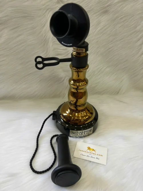 Beam Telephone Decanters 1897 Desk Set 5 Beam Telephone Decanters 1897 Desk Set (3)