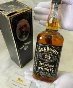 Jack Daniels Old No7 Tennessee Whiskey Vintage 1970s 750ml Fullbox (1)