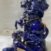L Dorville Pure Grape Brandy Blue Napoleon Decanter (1)