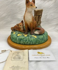 Nikka Whisky Fox Family Hand Crafted Ceramic Series (1)